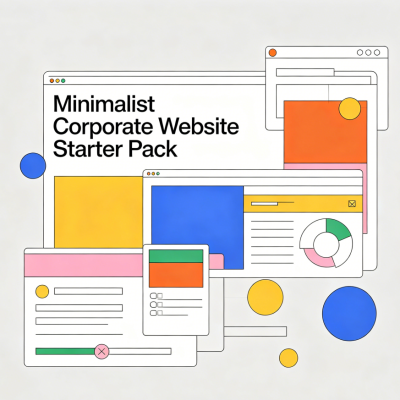 Minimalist Corporate Website Starter Pack