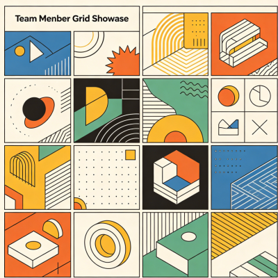 Team Member Grid Showcase